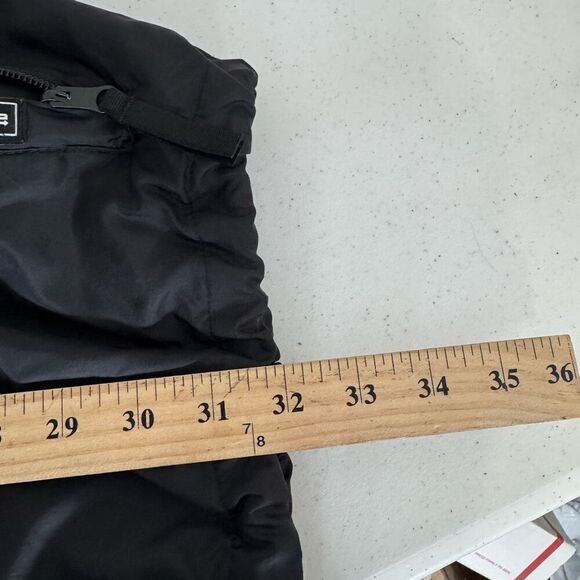 Helly Hansen Black Packable Zip Up Jacket Size Large Nylon Polyester Winter - Picture 13 of 14